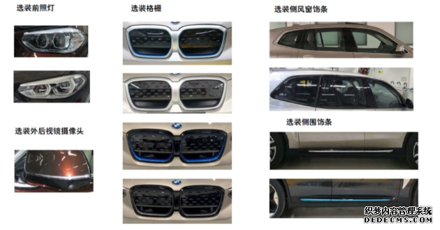华晨宝马iX3申报图曝光 WLTP工况续航440km