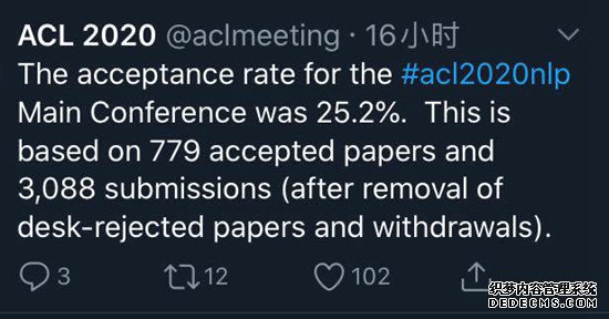 ѶAIִ¼¼ACL 2020ѡ27ƪ