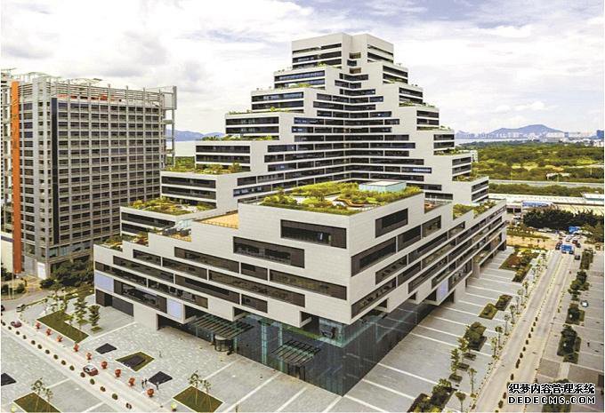 绿色建筑:深业泰然大厦。