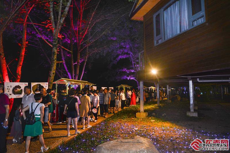 福建建瓯:“湖畔山居”投入试运营 小松林下旅游项目见成效