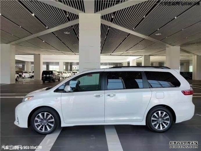 2020款加拿大版丰田塞纳四驱实拍行情