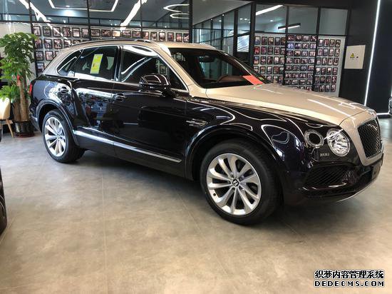 2020款宾利添越4.0T四座港口优惠行情