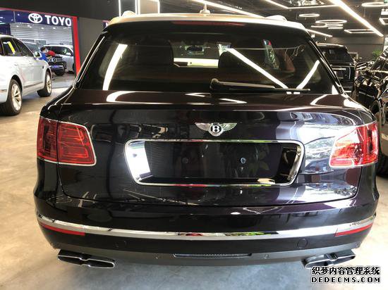 2020款宾利添越4.0T四座港口优惠行情