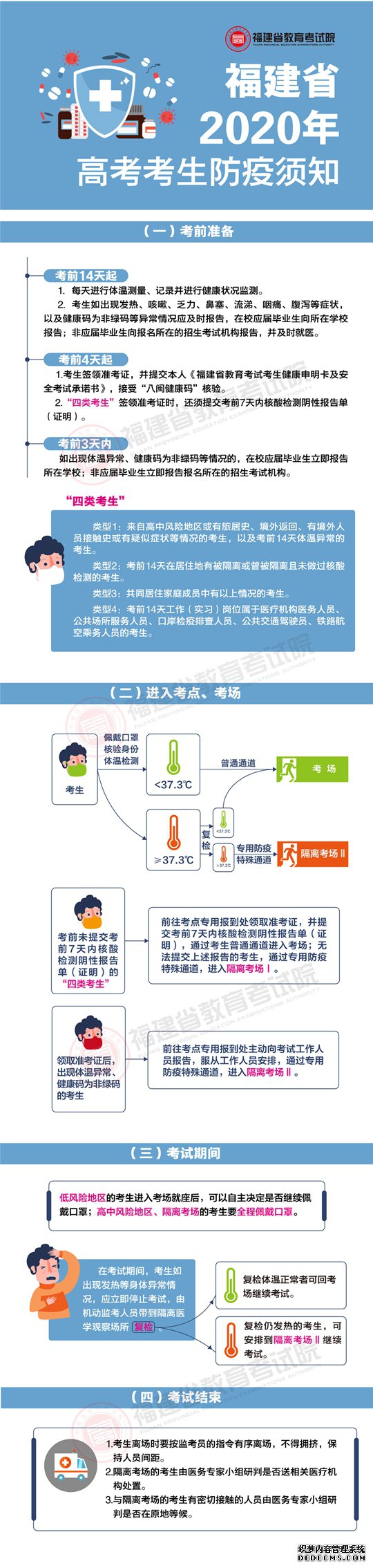 高考在即 福建省全力确保高考安全健康平稳有序