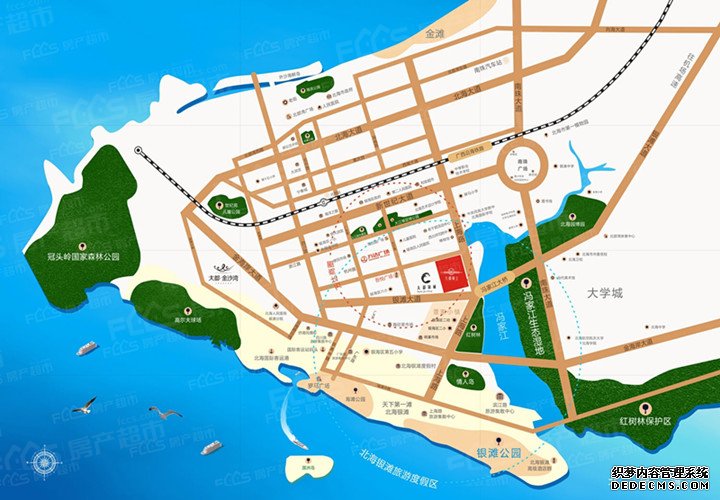 大都锦上区位图