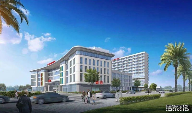 北海市中医院效果图。图片源于网络