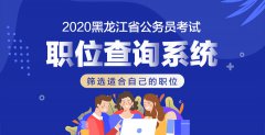 2020黑龙江公务员考试网:2020年鹤岗公