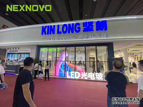 晶泓科技LED光电玻璃屏“建材新物种,幕墙黑科技”